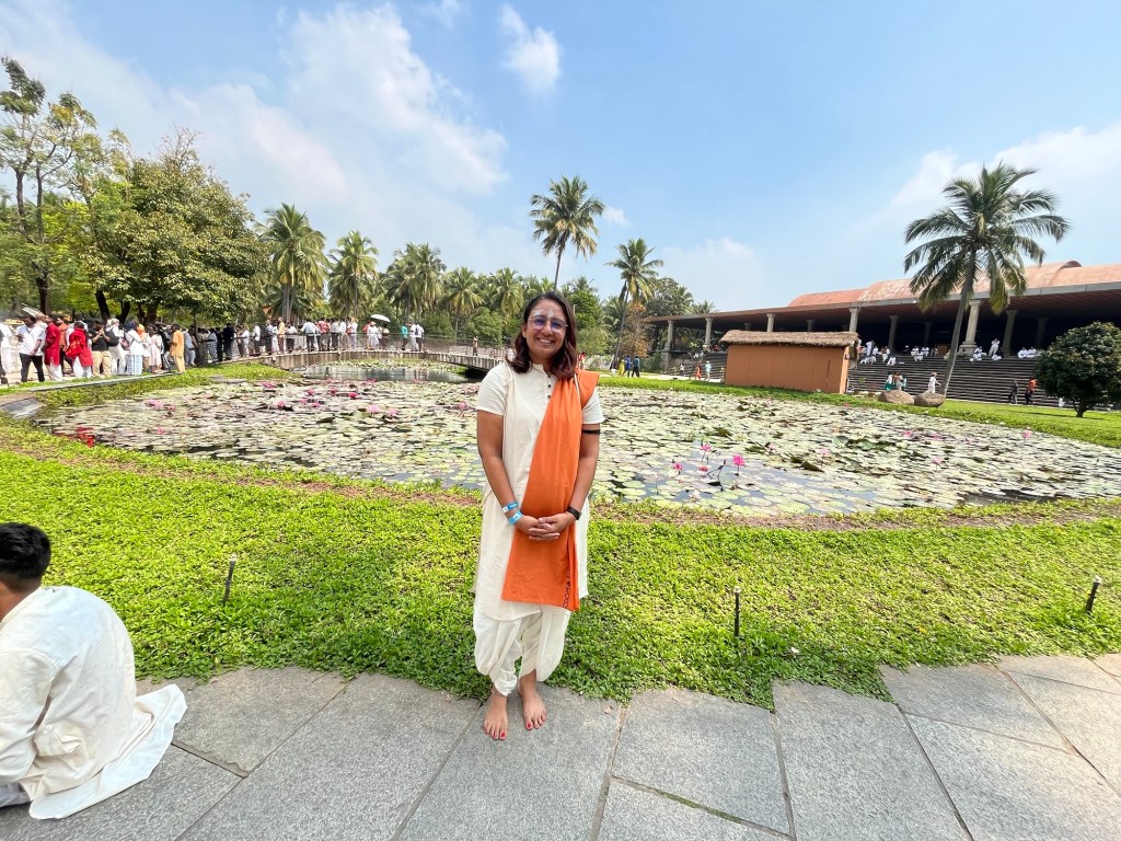 In the grace of yoga